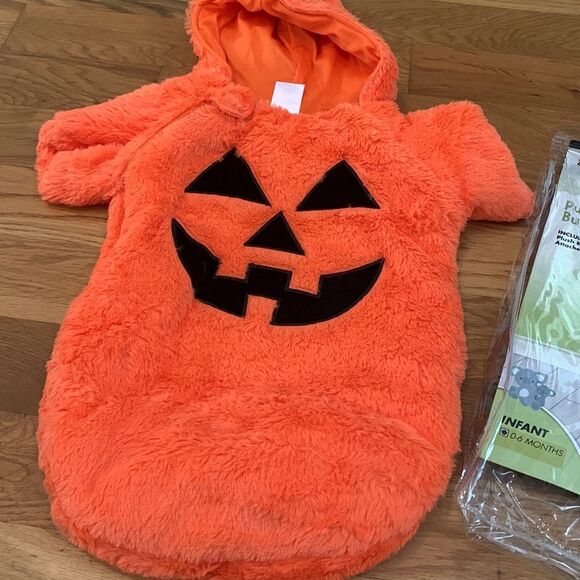 Pumpkin bunting Halloween costume size 0-6 months - Picture 2 of 6